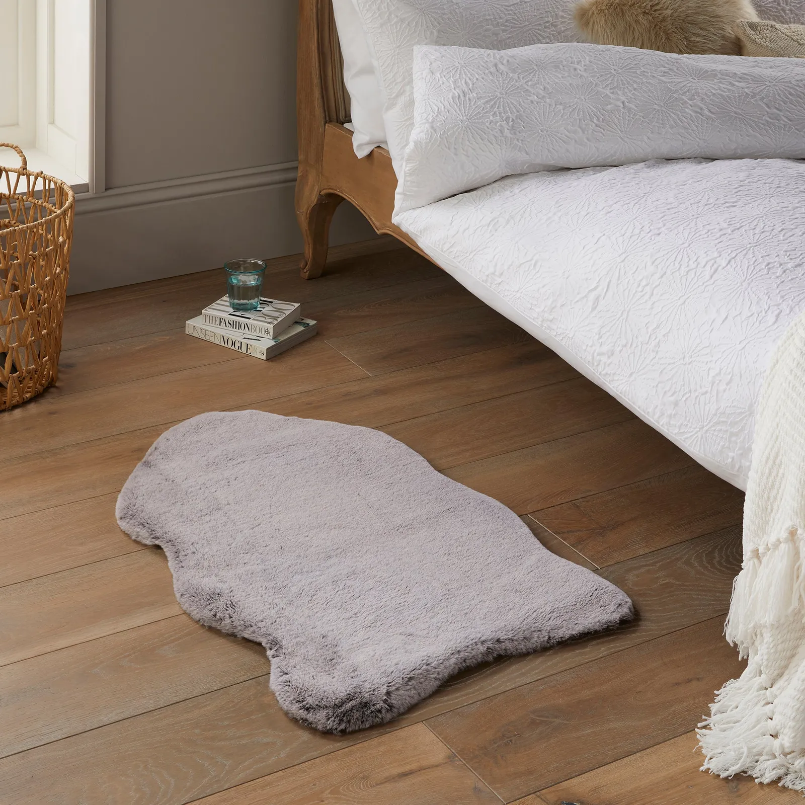 Tipped Super Soft Single Pelt Faux Fur Rug Supersoft Chocolate Tipped