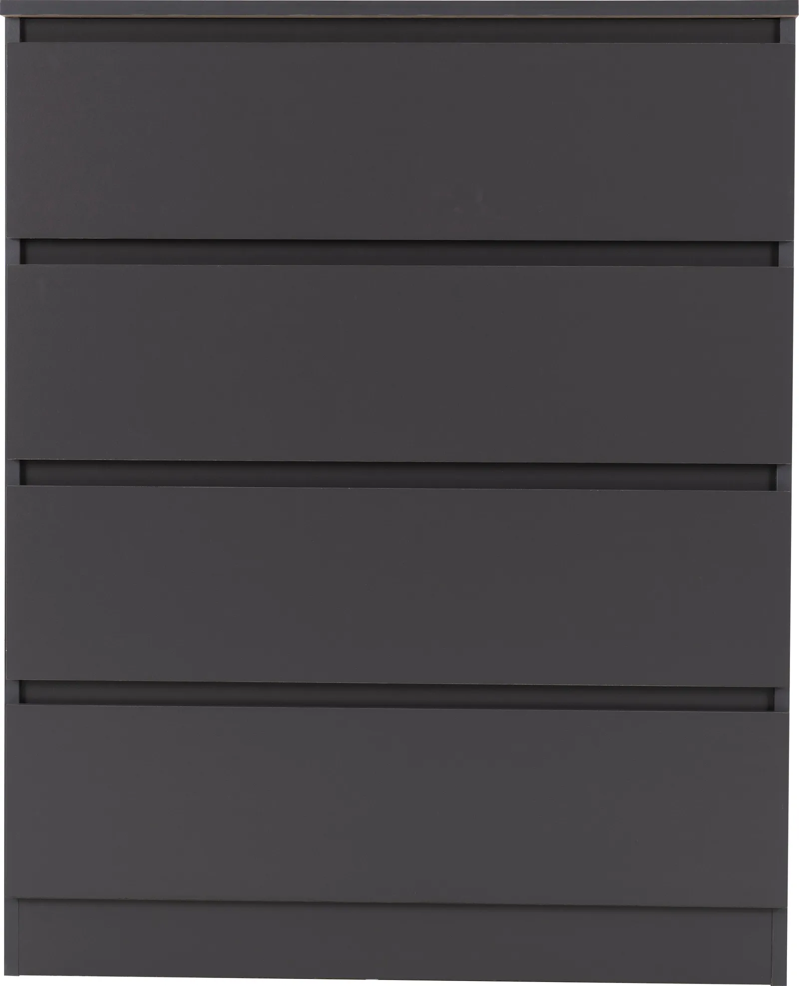 Seconique Malvern 4 Drawer Chest in Grey 3