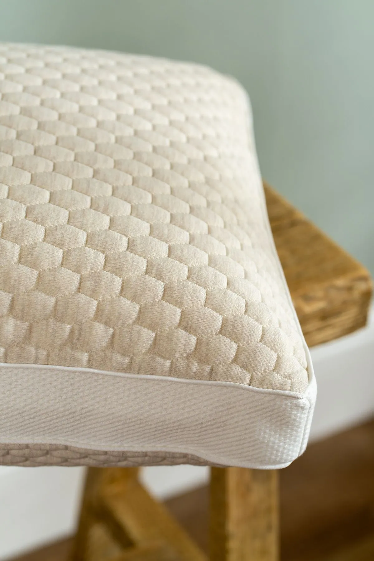 Soak&Sleep Shredded Memory Foam - Standard Pillow in Natural 2