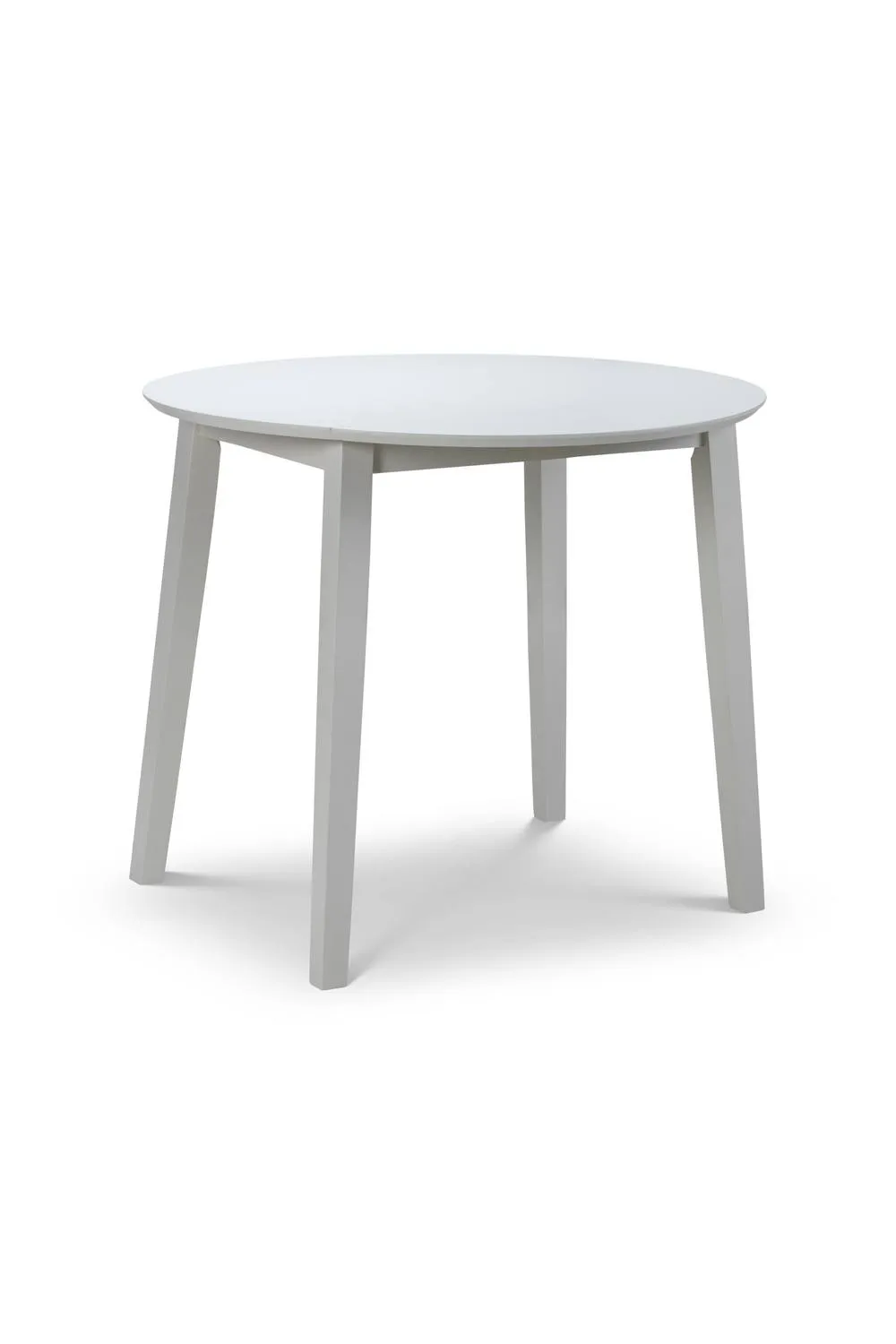 Julian Bowen Coast Round 2-4 Seater Drop Leaf Dining Table in Grey 6