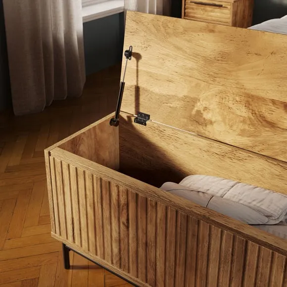 Bryant Blanket Box, Mango Wood Effect 4