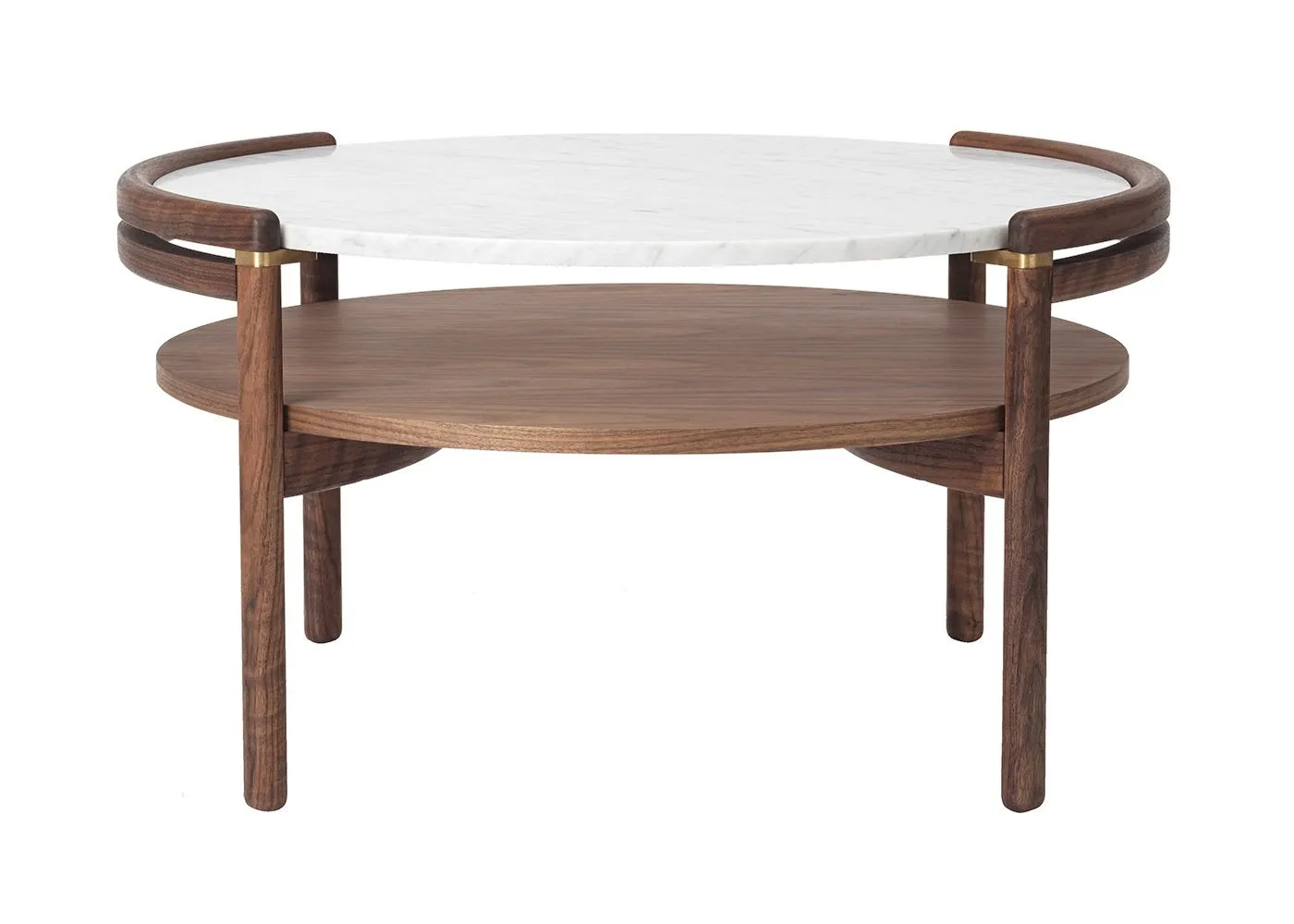 Carl Hansen & Son RF1905 Sideways Coffee Table Walnut & Marble