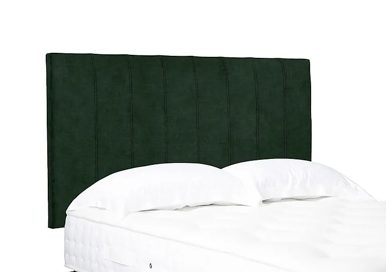 Artisan Collection Axel High Strutted Headboard - Single - Tormaline Green