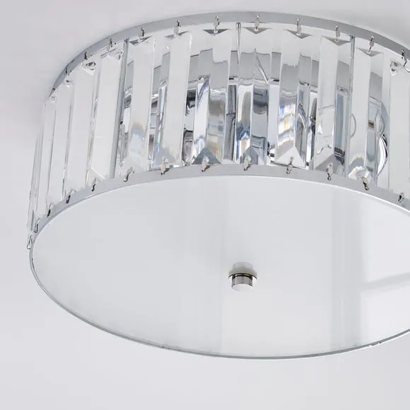 Tropez Bathroom Flush Ceiling Light 4