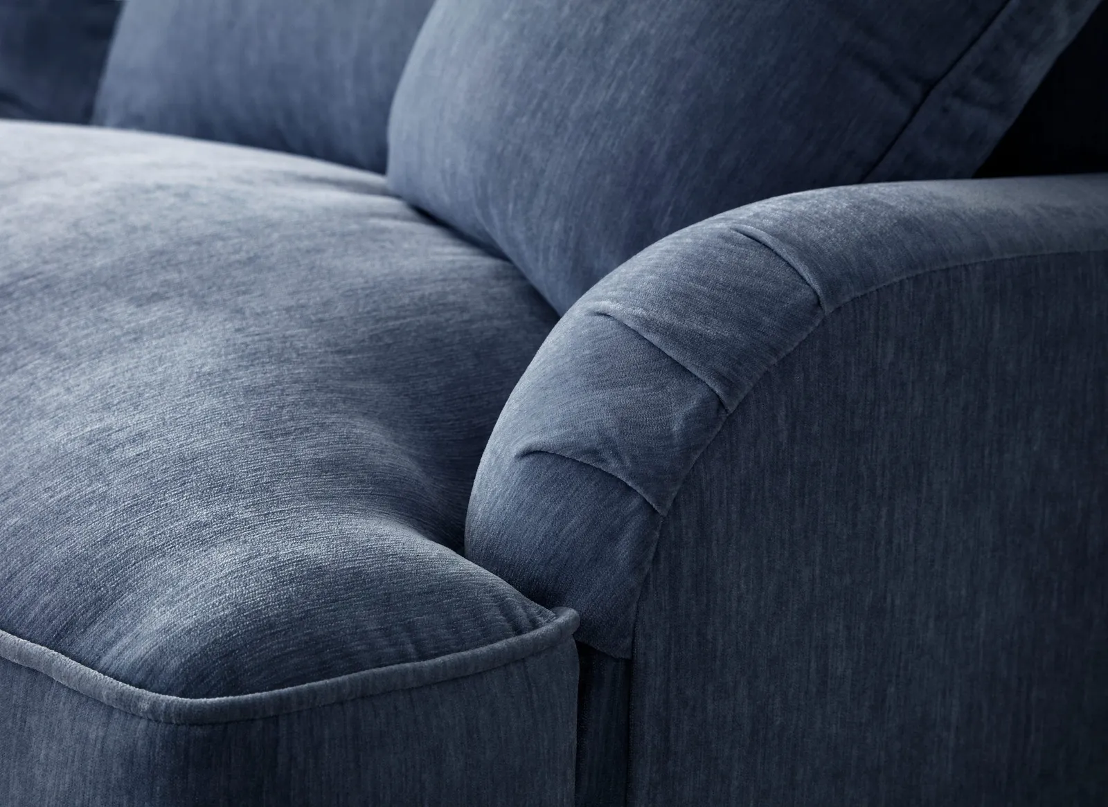 The Great Sofa Company Orla 2 Seater Sofa Manhattan Ice in Navy 3