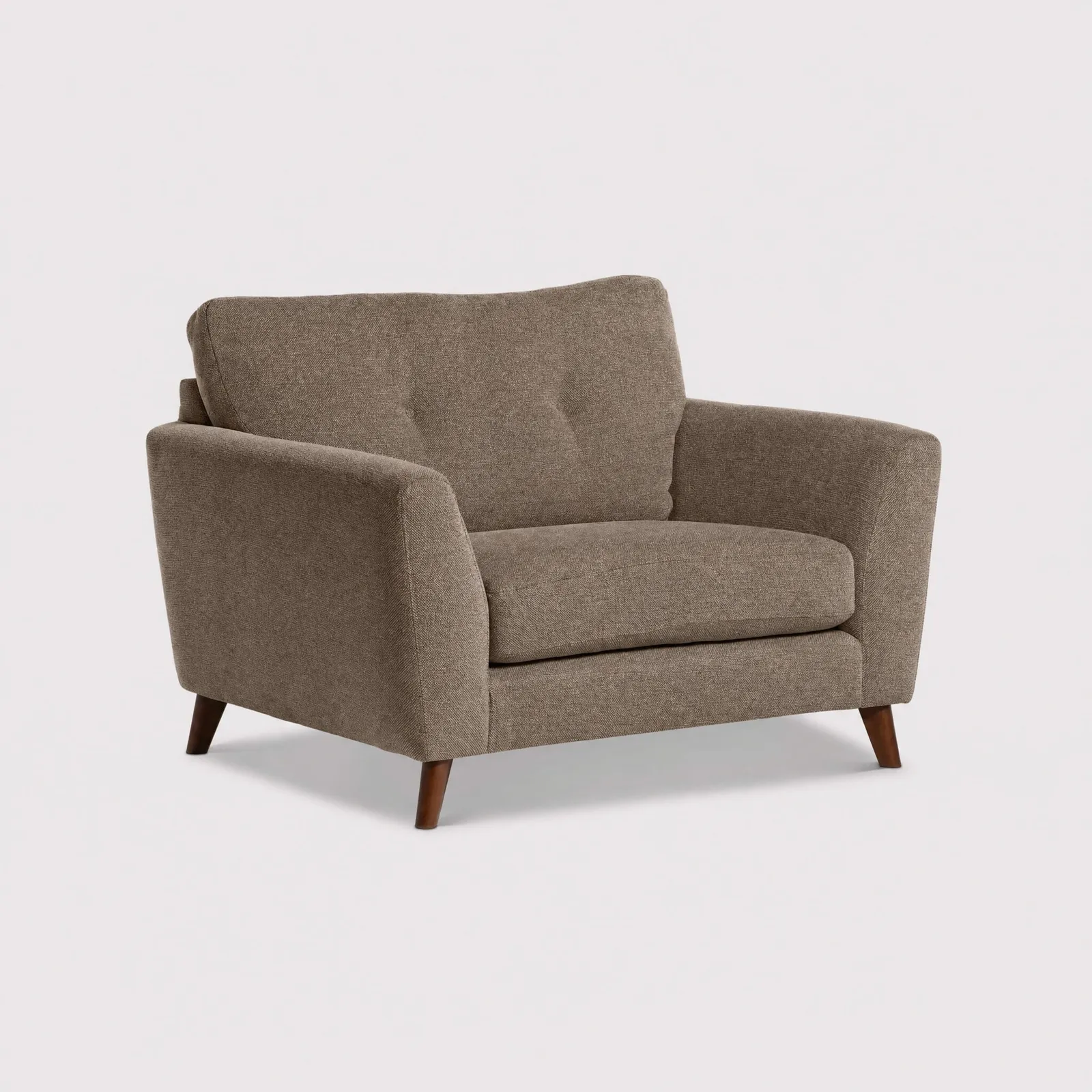 Benton Loveseat Sofa, Brown | Barker & Stonehouse 1