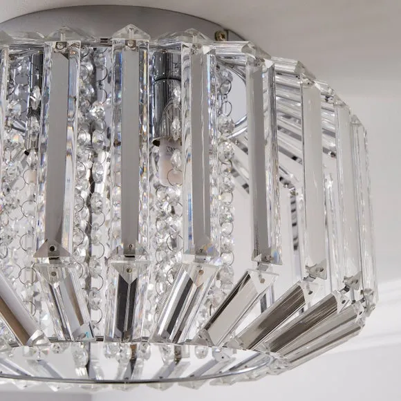 Chantilly Jewel Flush Ceiling Light 3