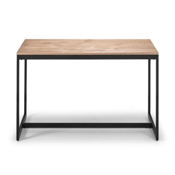 Tribeca 4 Seater Rectangular Dining Table, Black 3