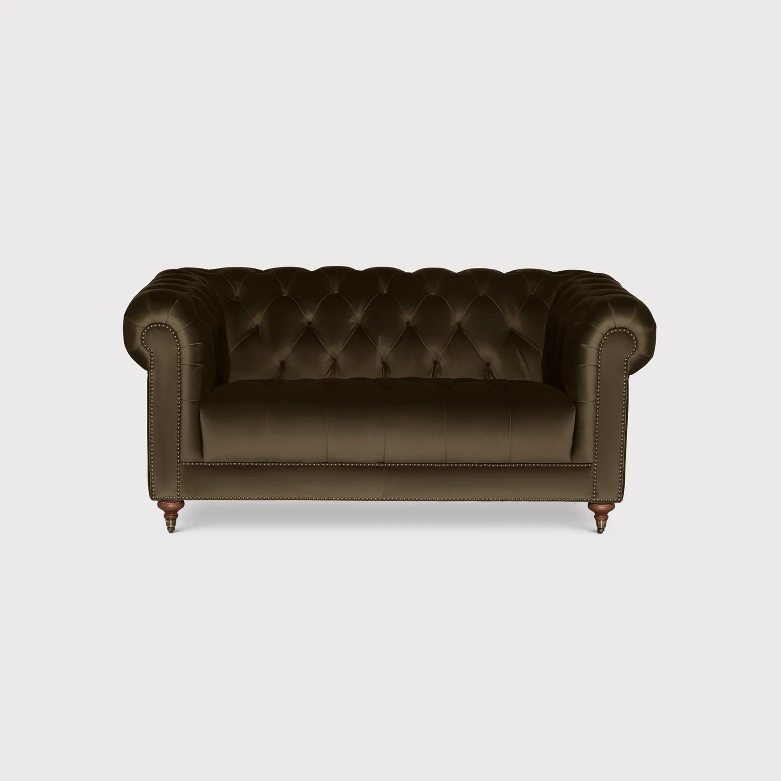 Ullswater 2 Seater Chesterfield Sofa, Green Velvet | Barker & Stonehouse