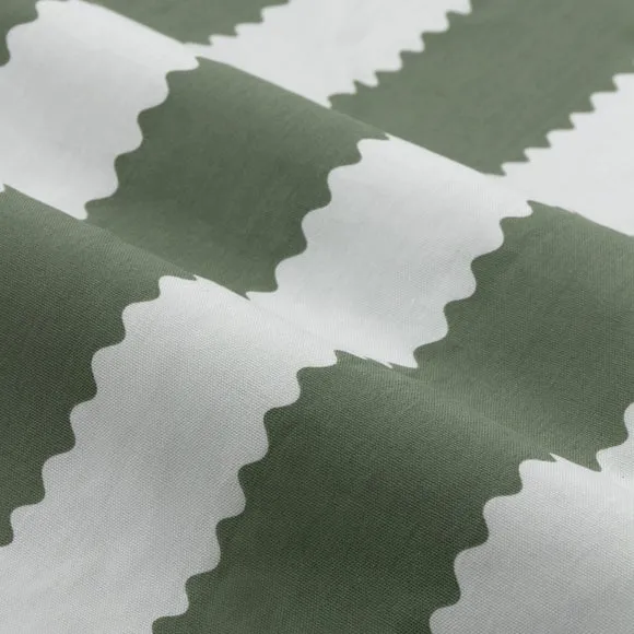 Furn. Birdie Stripe Pencil Pleat Curtains 3