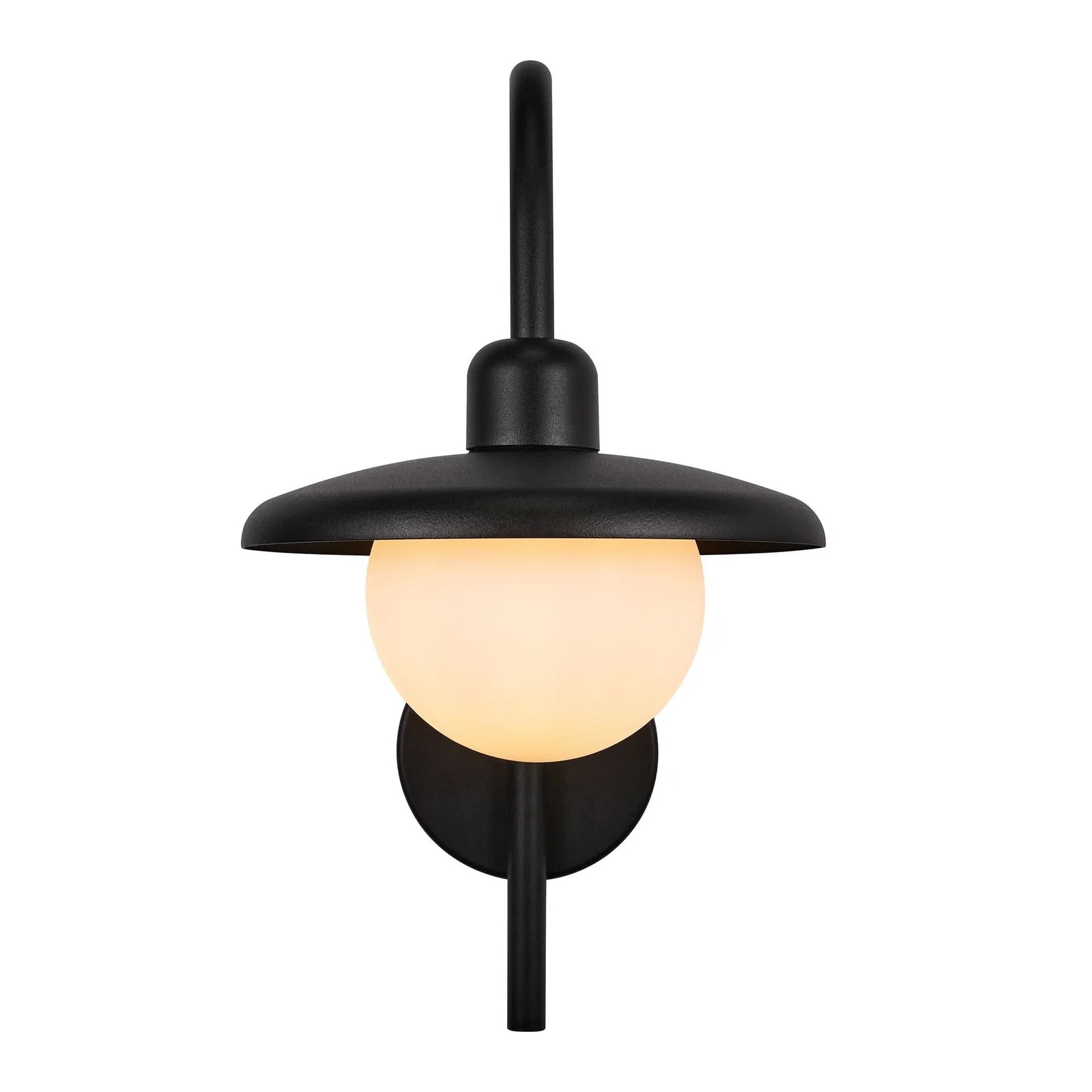 Nordlux Berlo Outdoor Wall Light Black Metal Garden E27 IP44 Mains 2