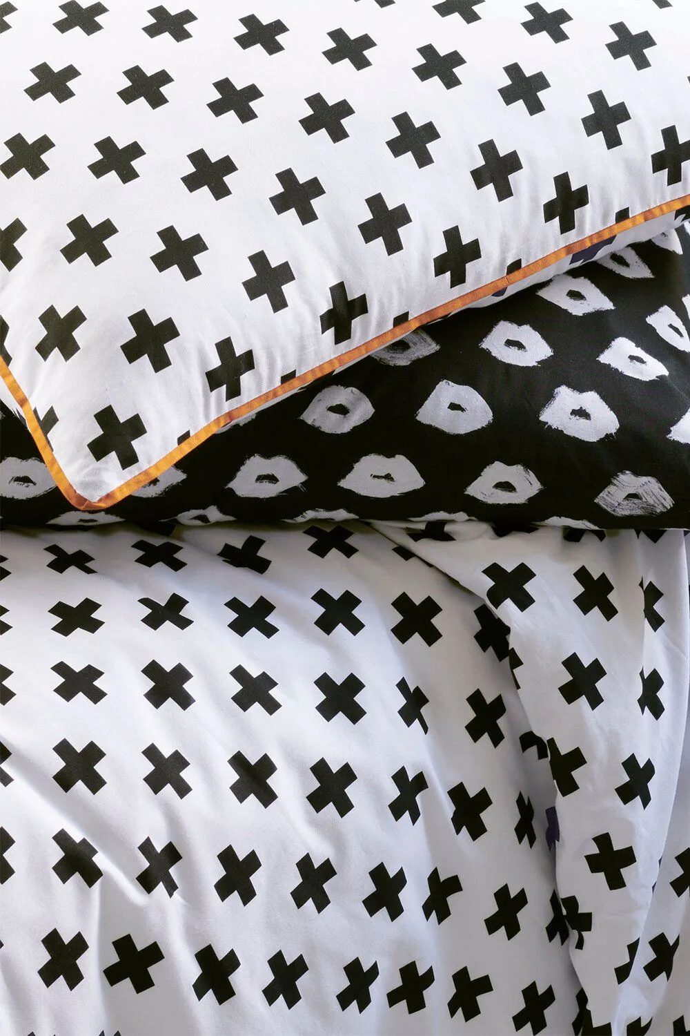 Martex Black 'Umbria' Duvet Cover Set 3