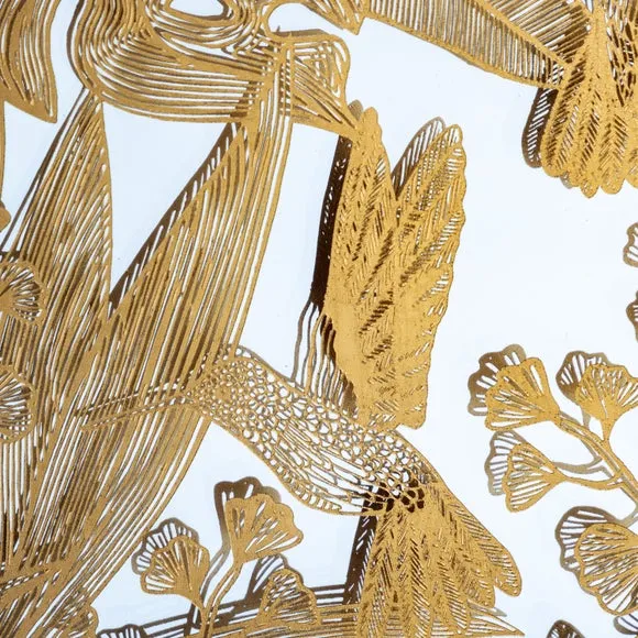 Cedar and Sage Bird Study 2 Mirrored Wall Art 3