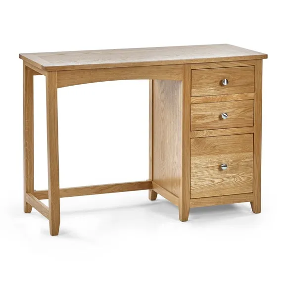 Jenkins Single Dressing Table and Stool, Oak 5