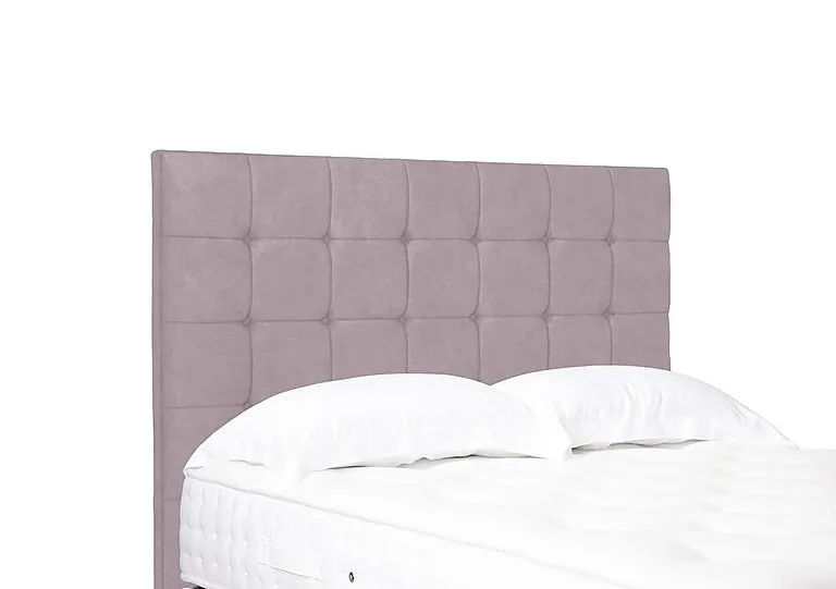 Artisan Collection Kaito High Floor Standing Headboard - Super King - Plush Lilac