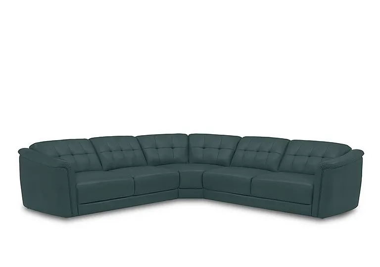 Monarch Large Leather Corner Sofa