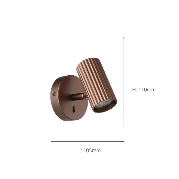 EGLO Portillo Modern Wall Spotlight 5