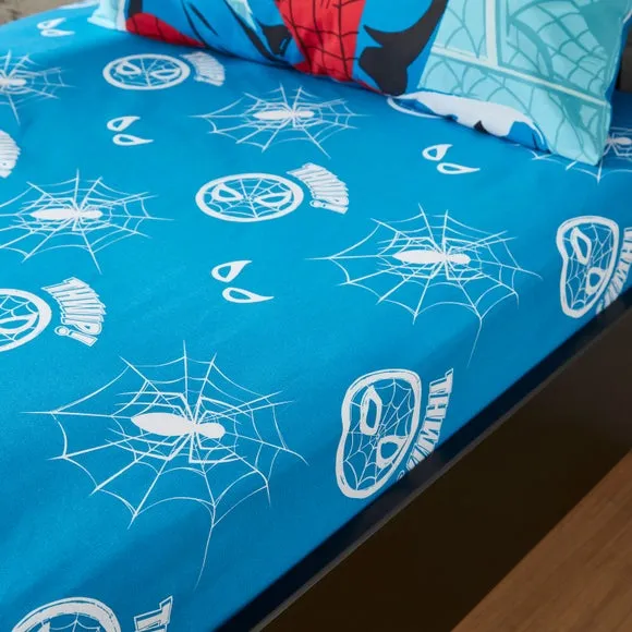 Marvel Spider-Man Comic Fitted Sheet