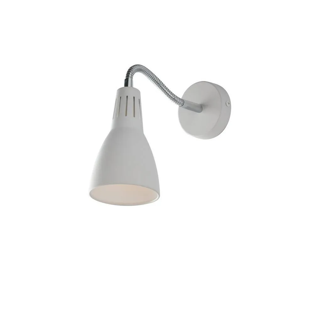 Netlighting Logiko Adjustable Wall Task Lamp White E14