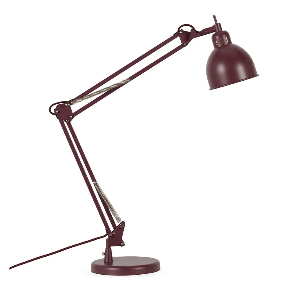 Heal's Spencer Metal Desk Lamp Berry 2