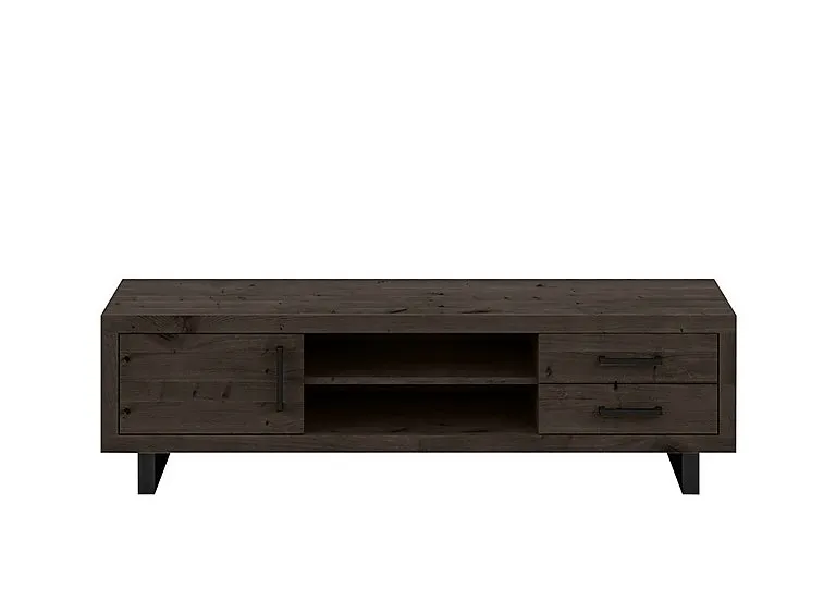 Terra Large TV Unit - Smoked - Living Room Furniture