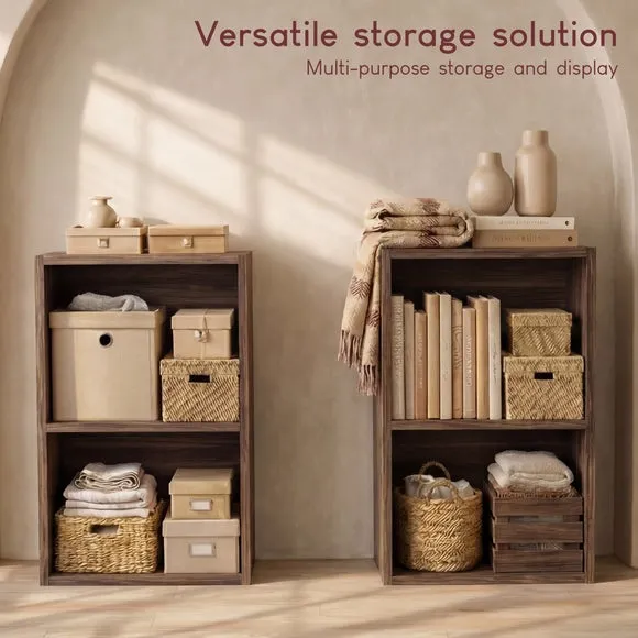 Oxford 2 Tier Cube Bookcase 4
