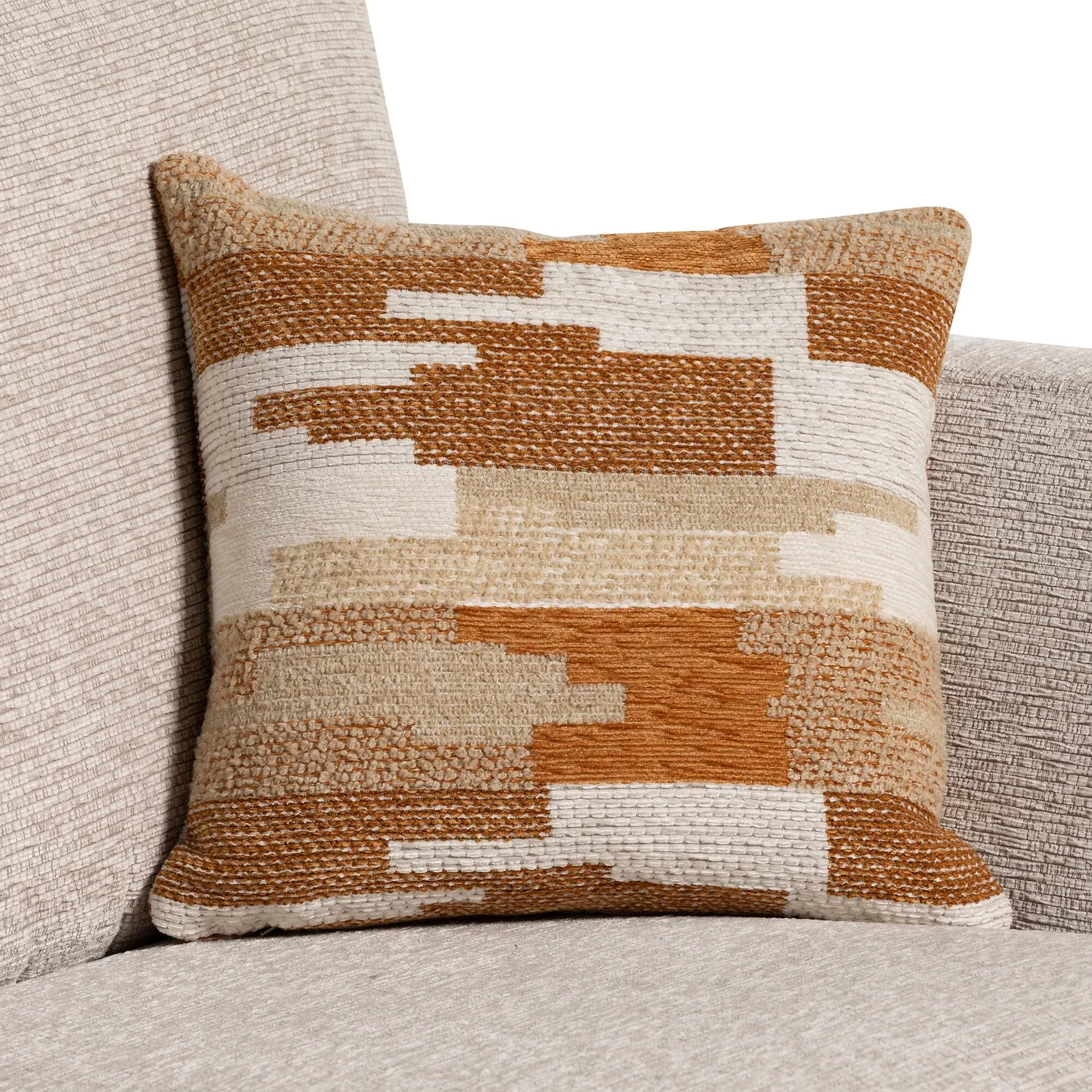 Chaska 2 Seater Standard Back Sofa, Neutral Fabric | Barker & Stonehouse 5