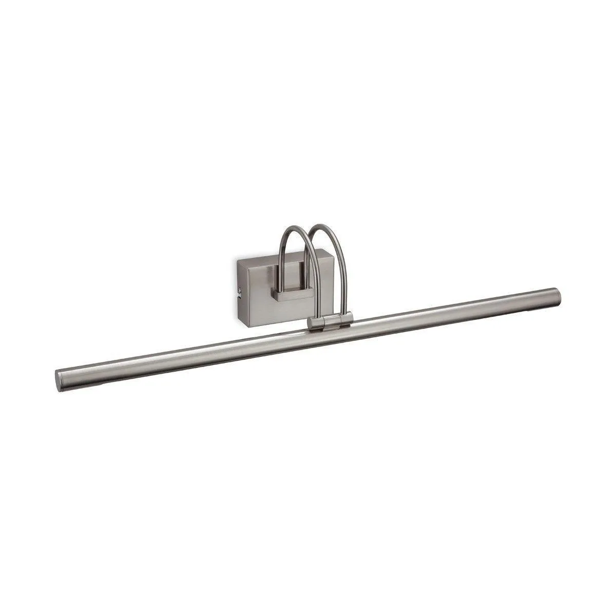 Netlighting Lisa LED Picture Wall Light Brushed Steel in Grey