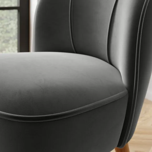 Elsie Velvet Cocktail Chair 4
