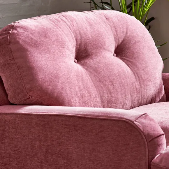 Martha Vintage Soft Chenille Snuggle Chair 6