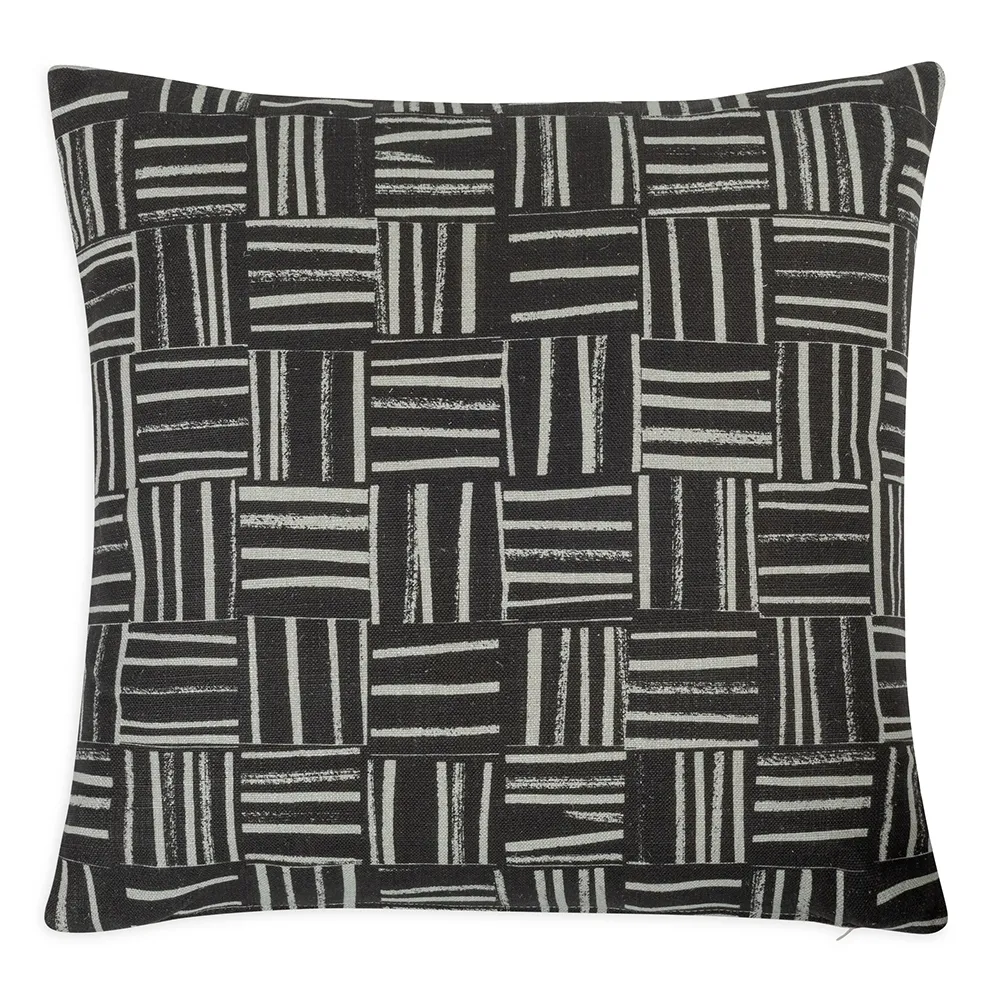 Heal's Checked Stripes Cushion