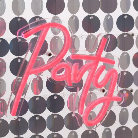 The Feel Good Club Signography Party Neon Sign 2