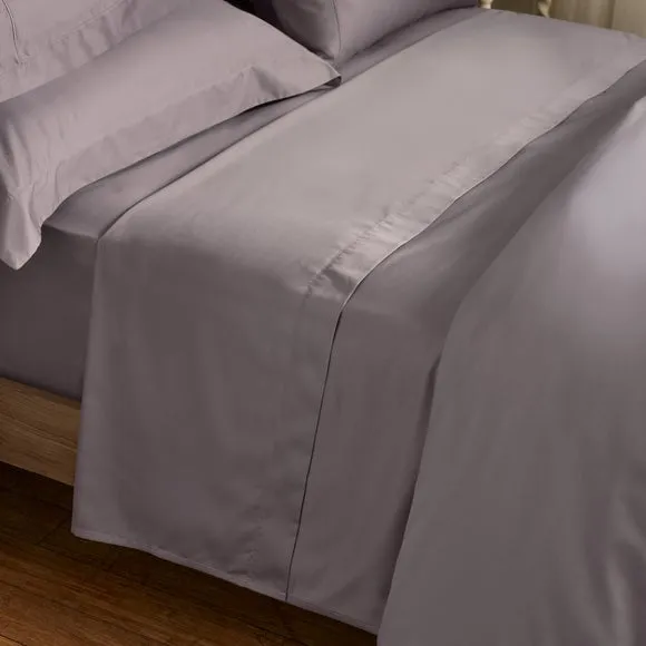 Dorma Luxe Egyptian Cotton Sateen Flat Sheet 1