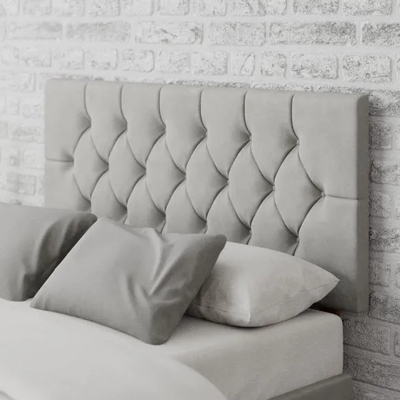 Olivier Plush Velvet Headboard 1
