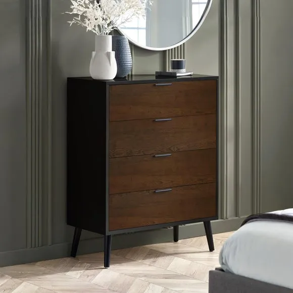 Alba Wide 4 Drawer Chest