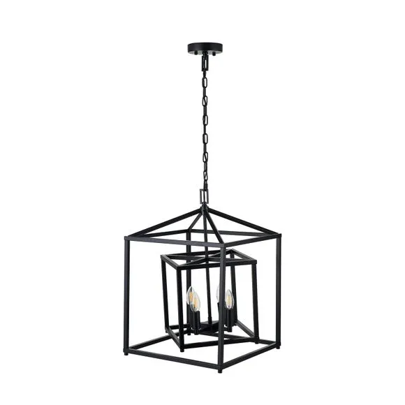 Anis 4 Light Cube Pendant Light 4