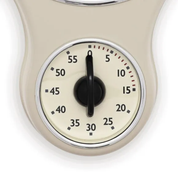 Acctim Kitchen Time Retro Quartz Timer Wall Clock 4