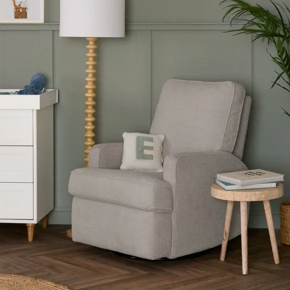 Obaby Madison Swivel Glider Recliner Chair
