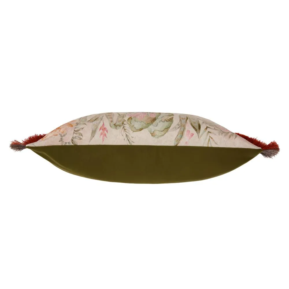 Voyage Maison Tropical Utopia Printed Velvet Cushion 5