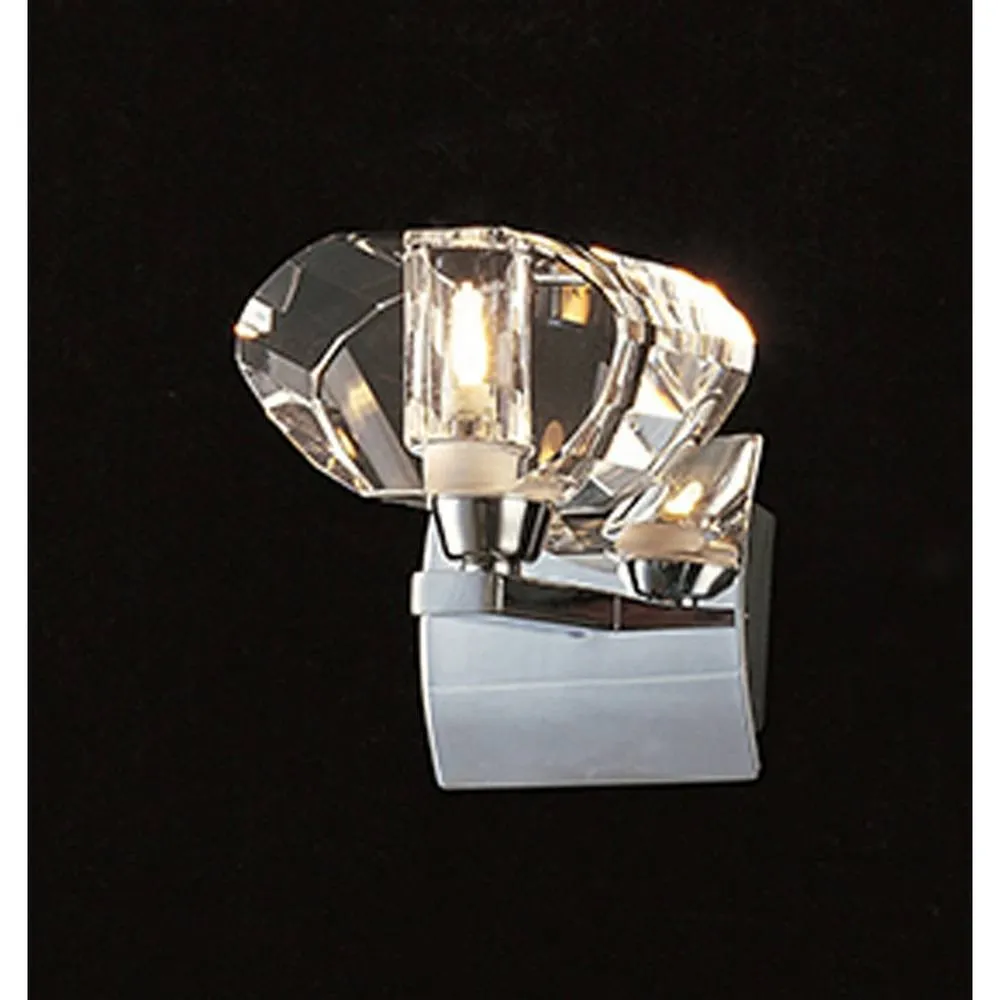 Netlighting Alfa Wall Lamp 1 Light G9 Spanish Design Polished Chrome in Silver 2