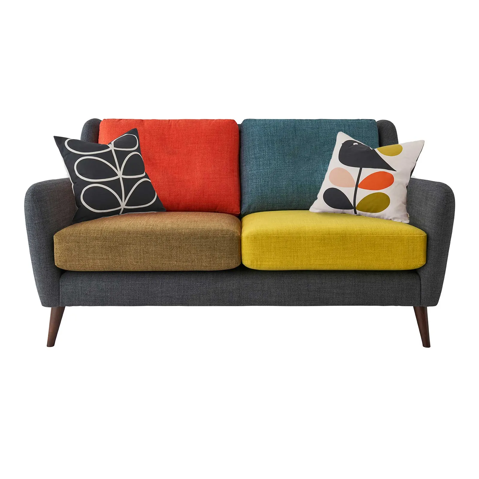 Orla Kiely Fern Small Sofa, Liffey Multi
