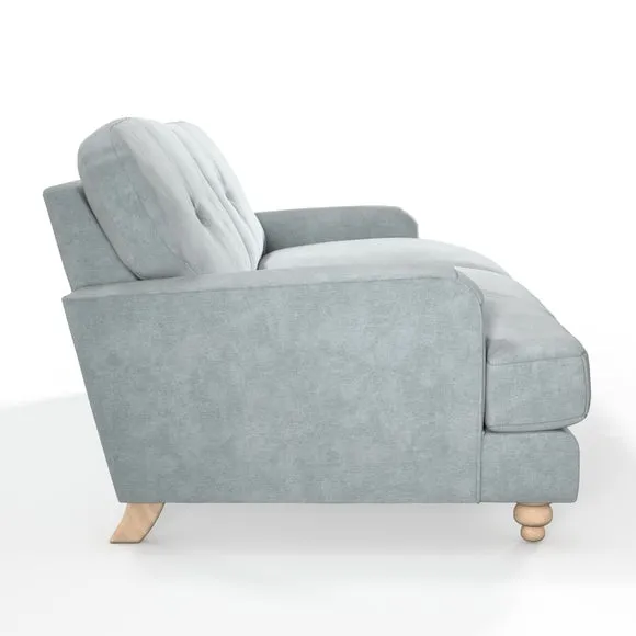 Martha Vintage Velvet 3 Seater Sofa 3