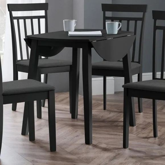 Coast 2-4 Seater Round Drop Leaf Dining Table 1