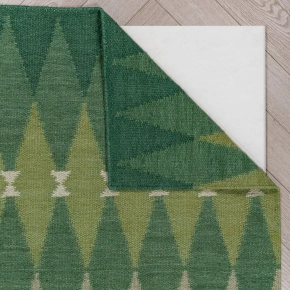 Zuno Geometric Diamond Wool Rug 3