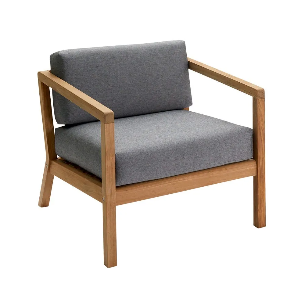 Fritz Hansen Virkelyst Outdoor Lounge Chair in Ash 2
