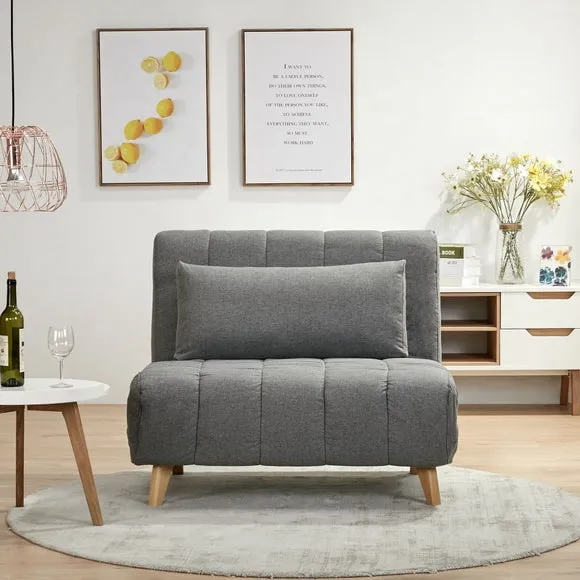 Tara Fabric Single Sofa Bed 2