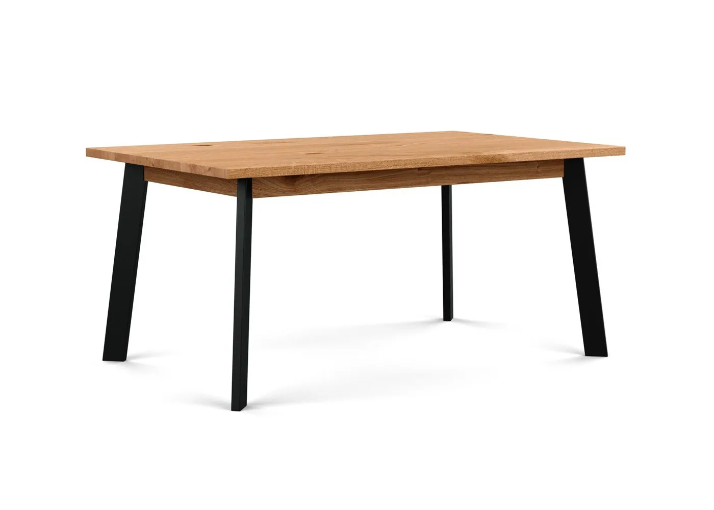 Heal's Nova Extending Dining Table Natural Oiled Oak L160 + 50cm x2