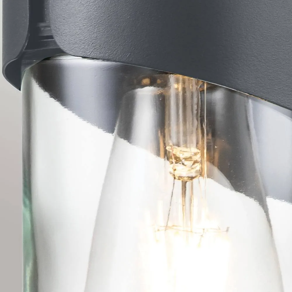 Netlighting Porto Outdoor Wall Lamp Grey IP44 2