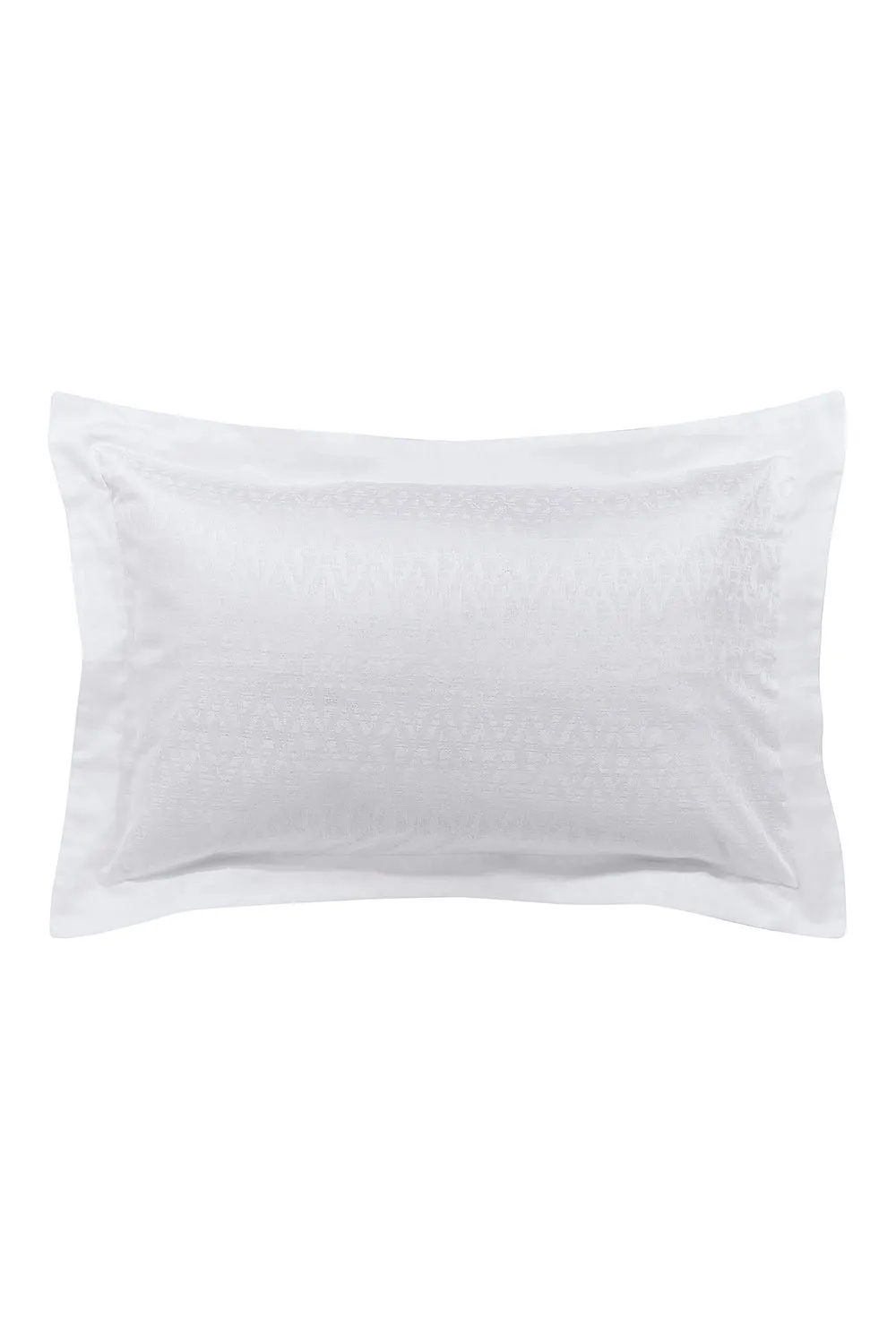 1951 'Kham' Cotton Oxford Pillowcase in White