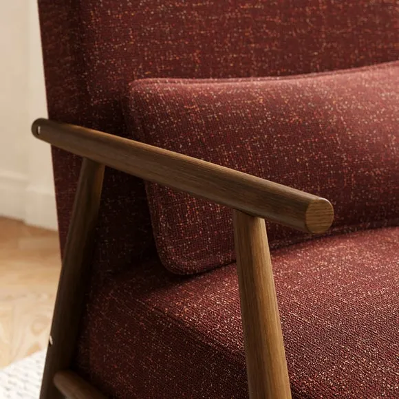 Alpine Spindle Multi Tone Weave Occasional Chair 3
